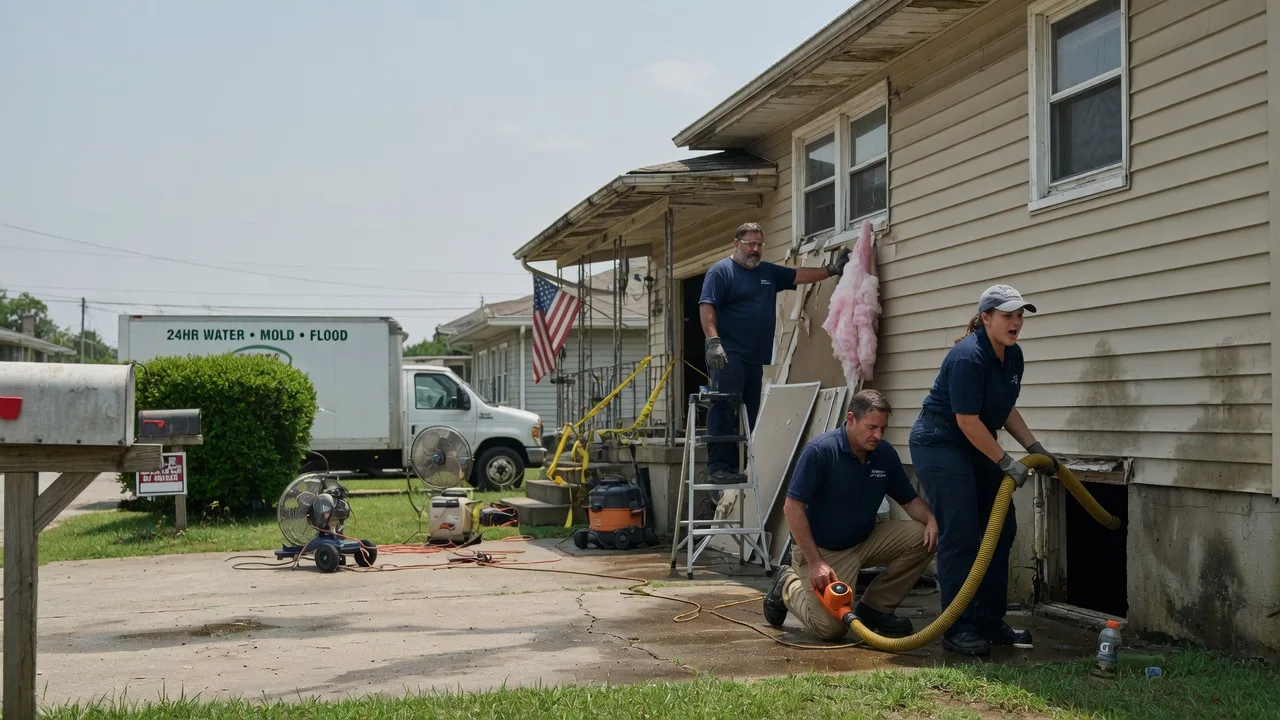 Water Damage Repair in Belle Center, OH near me